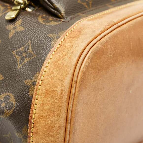 LOUIS VUITTON Brown Monogram Leather Backpack main image 4